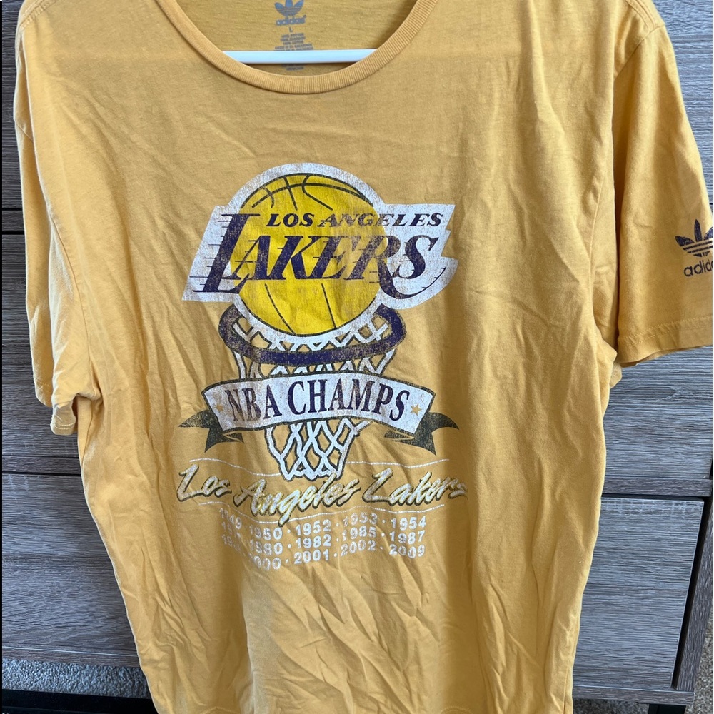 Laker Teeshirt NBA Championship, Adidas